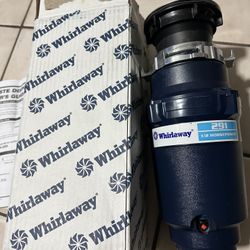 Whirlway New Garbage Disposal 291 1/2 Horsepower 
