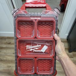 NEW Milwaukee Packout Low Profile Compact Organizer