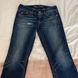 Womens American Eagle Slim Boot Jeans