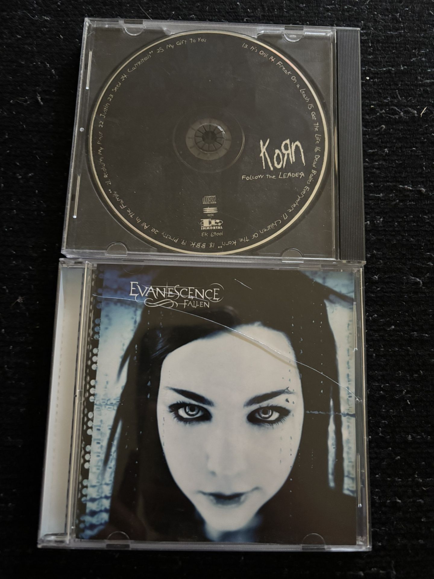 Korn & Evanscence CDs Bundle 