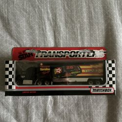 Matchbox Super Star Transporter Davey Allison #28 Texaco Havoline Racing CY 109 1992
