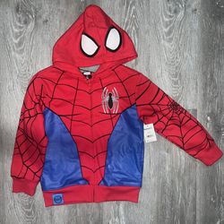 Disney Spiderman jacket for boys marvel sizes S and M 