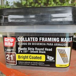 Collated Framing Nails 1000