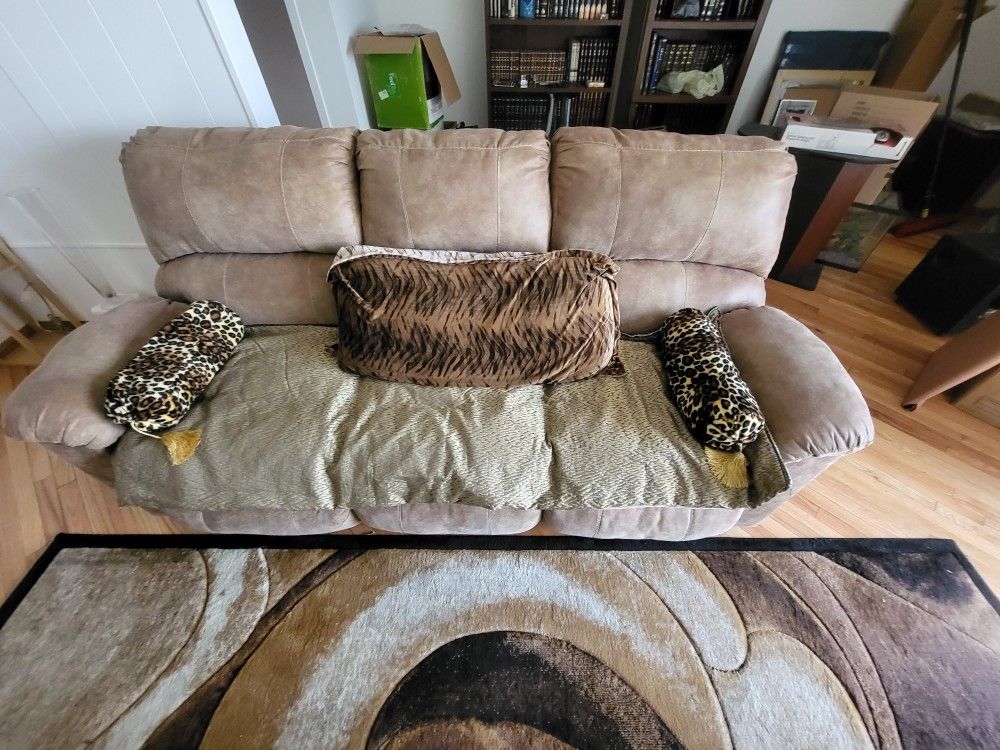 Sofa , Loveseat ,Coffee Table, 2 Side Table And TV Stand And More....