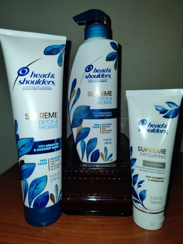All Brand NEW!!! 🆕   Head & Shoulders Hair Care - Supreme Argan Oil & Coconut Water (((PENDING PICK UP TODAY 5-6pm)))