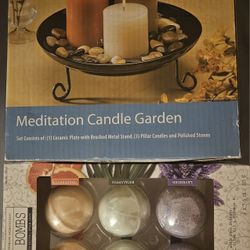 Candle /  Bath Bomb Sets