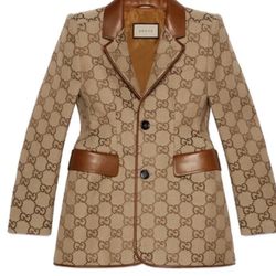 Rare Gucci X Balenciaga The Hacker Project Hourglass GG Jacket