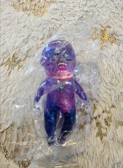 Purple Baby Natasha Doll Sugar Squishy Stress Relief Fidget Squeeze Toy