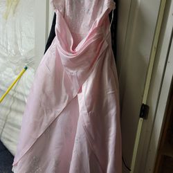 2XL Pink Formal Gown / Prom Dress 