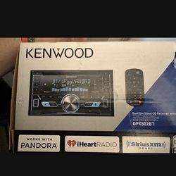 Kenwood DDIN Bluetooth Car Radio Receiver