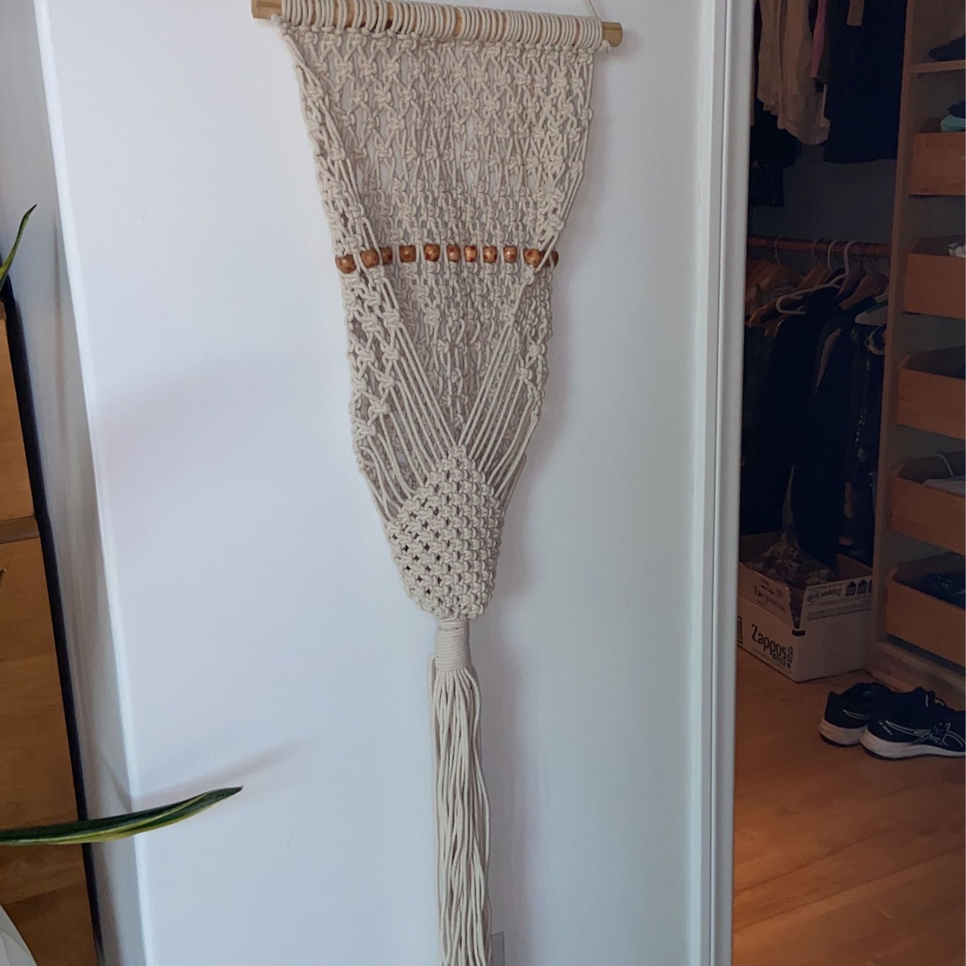 Boho Hanging Macrame Plant Holder