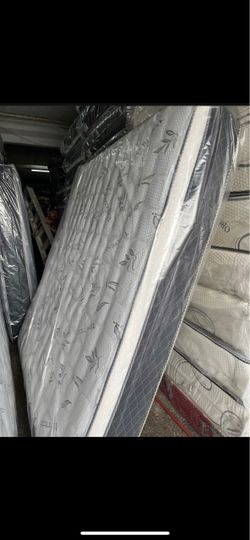 Cal king size pillow top mattress only