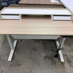48x26 Electric Standing Desk,Height Adjustable Table( little crack)