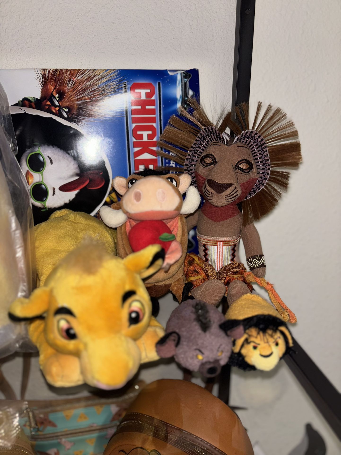 DISNEY LION KING PLUSH SET