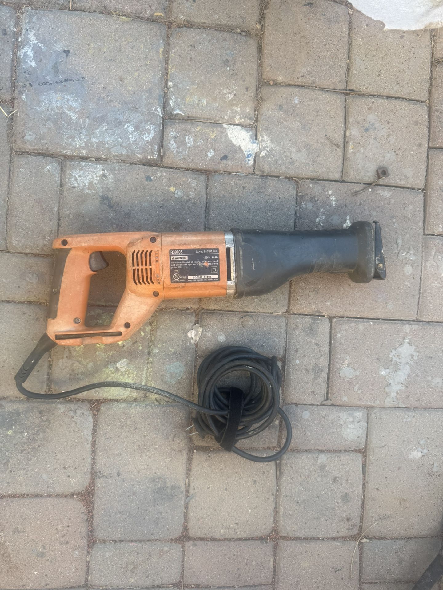 Rigid Reciprocated Saw