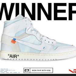 Jordan 1 Virgil Abloh Alaska