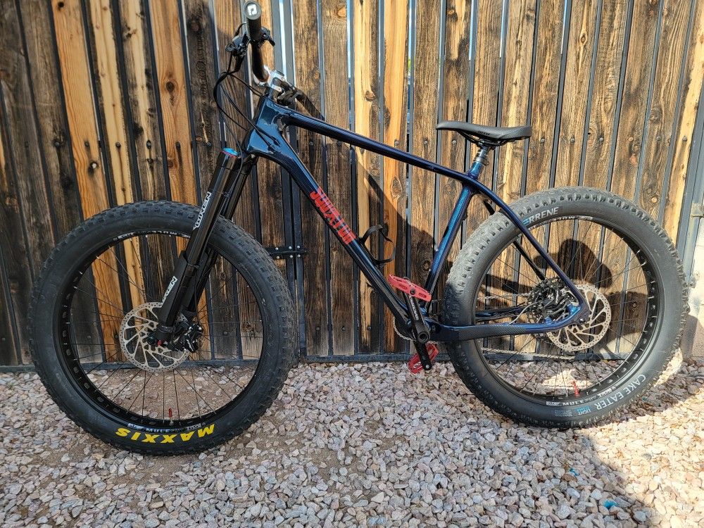 NEW BOREALIS CRESTONE CARBON XL FAT BIKE MTB