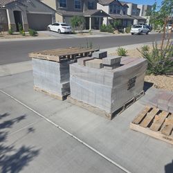 Free pavers, pick em up and they are yours.
