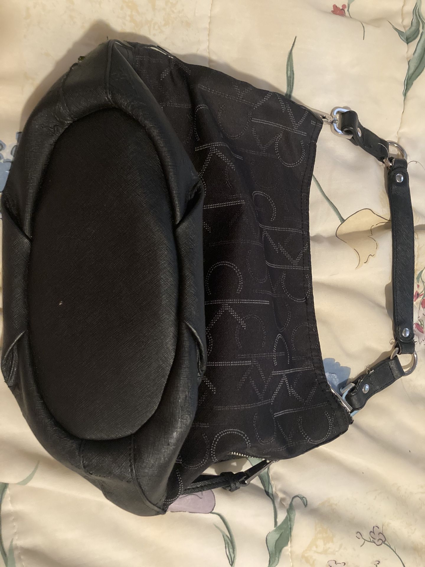 Calvin Klein Shoulder Purse Black