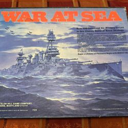 Avalon Hill War At Sea 2nd Edition, 1976 NEW 