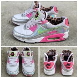Nike Air Max 90 LX Daisy Leopard Iridescent Shoes