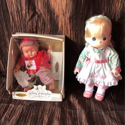 Collectible Dolls (2) Amanda, Precious moments Both New