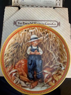 Edwin M. Knowles China Co. Collector Plate