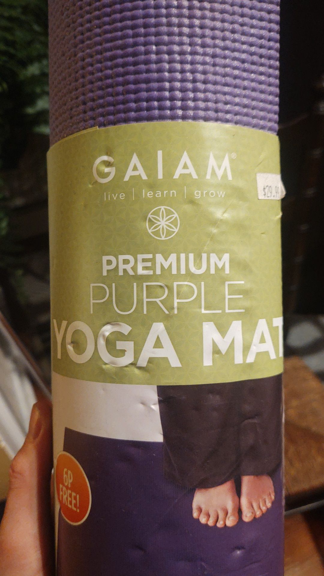 Gaiam premium yoga mat