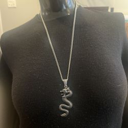 22” Serpent Necklace 