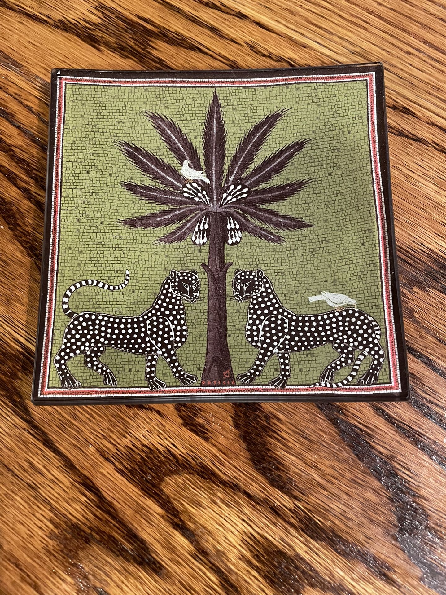 Small Decorative Plate From Sicily