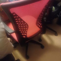 Pink Office Chair 