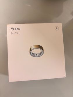 Oura 4 Gold Size 8