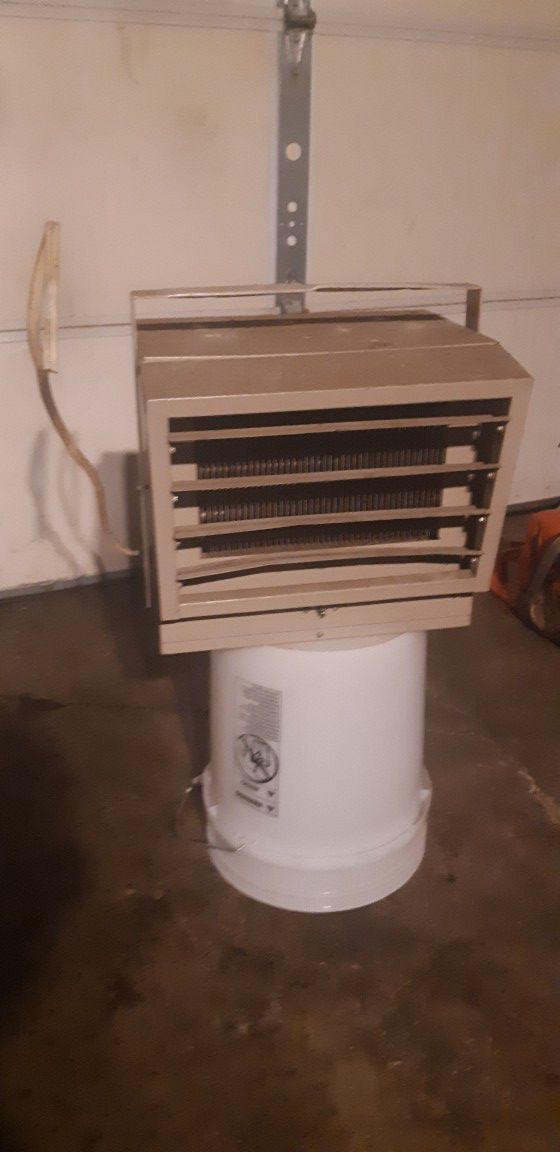 Electric garage heater