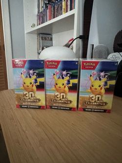 30th Celebration Pokemon Booster Bundles!