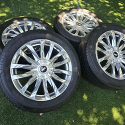 4 CADILLAC ESCALADE 22" WHEELS&TIRES $1950
