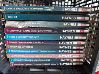 Haynes Repair Manuals
