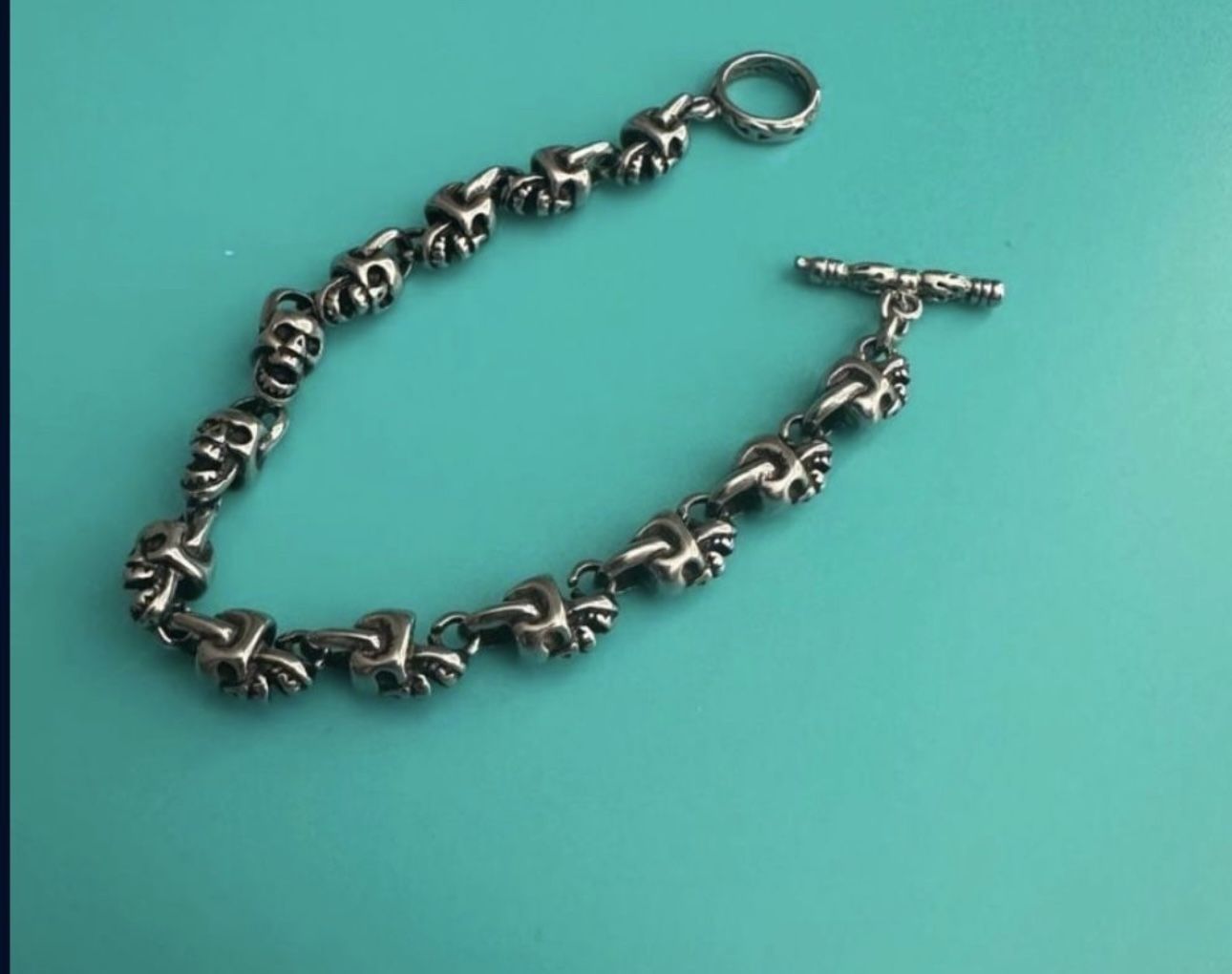 For Those Who Sin Unique Skull Bracelet