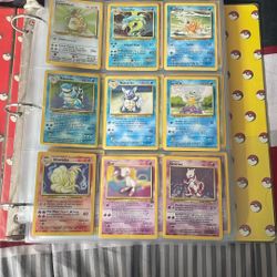 1995,1996 Pokémon Cards