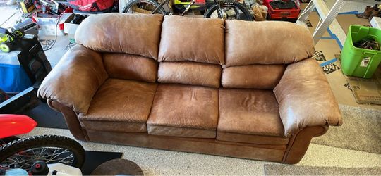 FREE - Arizona Genuine leather couch