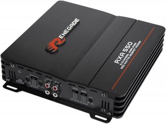 Renegade RXA 550 CAR 2-Channel Power AMPLIFIER!  Works Well, CLEAR, and LOUD! 