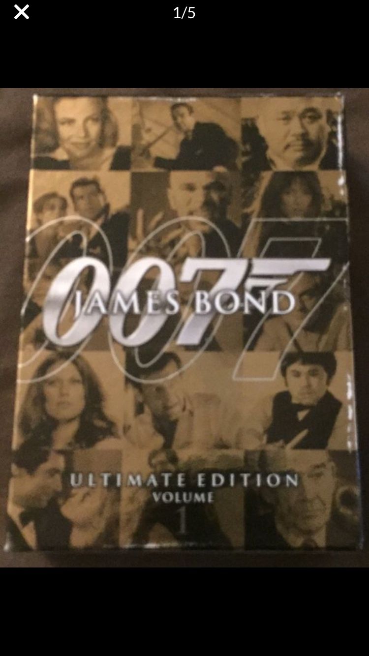 007 James Bond Ultimate Edition Vol. 1 (DVD 10-Disc Box Set) Widescreen Opened