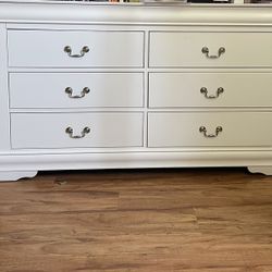 White dresser