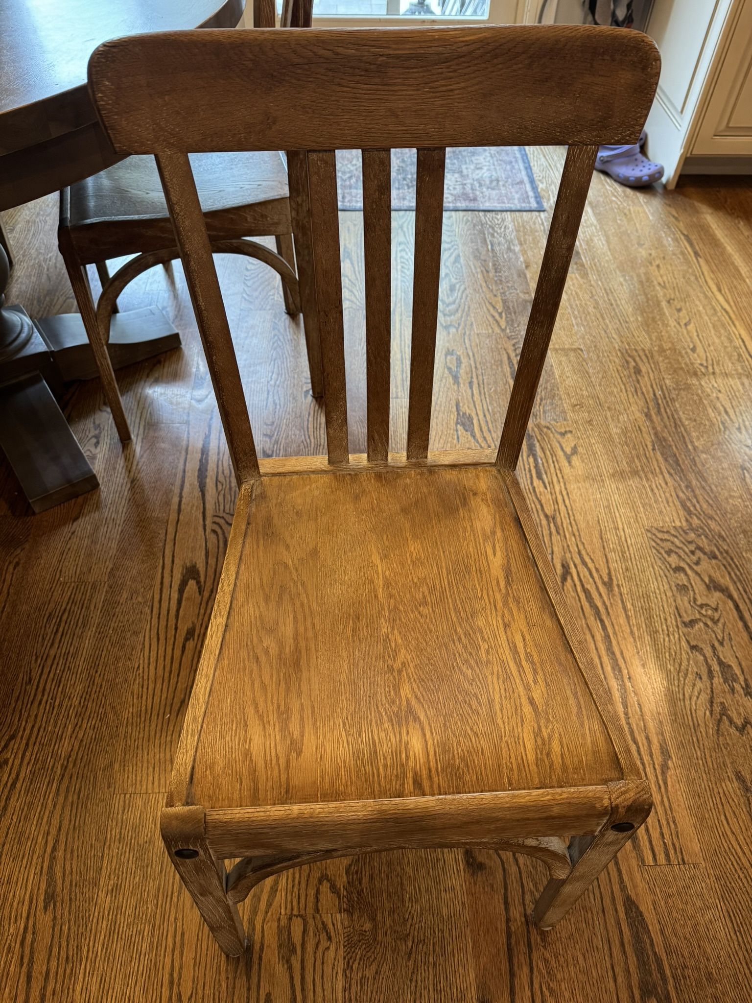 6 Wood Chairs For Kitchen Table
