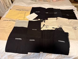 Assorted 24 designer brand dust bags
