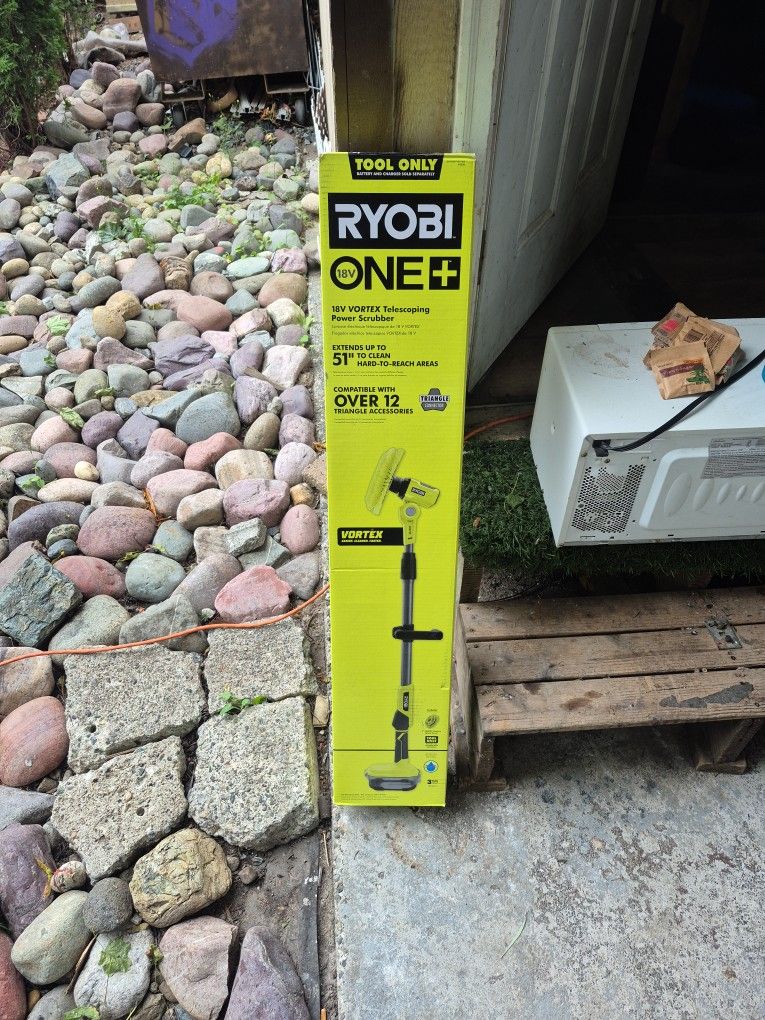 Ryobi One Telescoping Power Scrubber