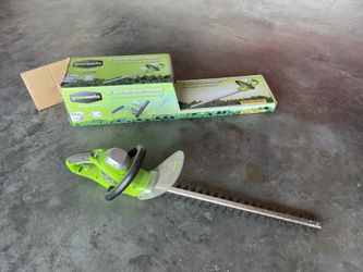 Green Works 22” Hedge trimmer