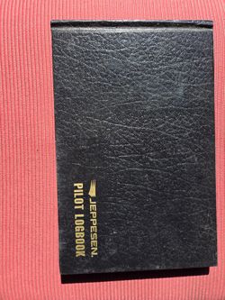 Jeppesen Pilot Log Book