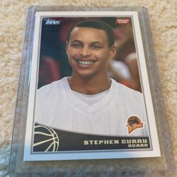 Stephan Curry Rookie Card. Pristine 