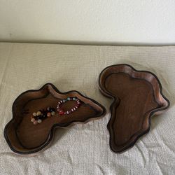Handmade  African Wood Dishes 