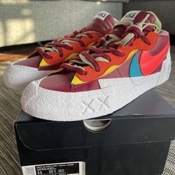 Nike Blazer Low Sacai KAWS red